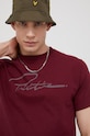 Primitive t-shirt bawełniany bordowy papho2145.bur