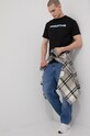 Primitive t-shirt bawełniany x Terminator papho2135.blk czarny SS22