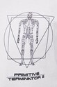 Βαμβακερό μπλουζάκι Primitive X Terminator papho2136.wht λευκό