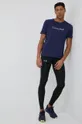 Tréningové tričko Calvin Klein Performance Ck Essentials tmavomodrá