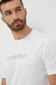 biela Tréningové tričko Calvin Klein Performance Ck Essentials