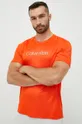 oranžová Tréningové tričko Calvin Klein Performance Ck Essentials Pánsky