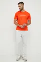 Calvin Klein Performance t-shirt treningowy CK Essentials pomarańczowy