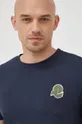granatowy Invicta t-shirt bawełniany