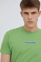 żółto - zielony Invicta t-shirt bawełniany