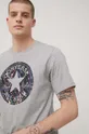 γκρί Βαμβακερό μπλουζάκι Converse
