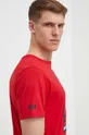 κόκκινο Βαμβακερό μπλουζάκι Helly Hansen