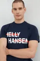 σκούρο μπλε Βαμβακερό μπλουζάκι Helly Hansen