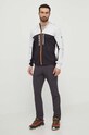 Αθλητικό μπλουζάκι Helly Hansen 63088 γκρί SS24