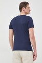 Îmbrăcăminte La Martina tricou din bumbac CCMR05 bleumarin