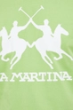 zelena Bombažen t-shirt La Martina