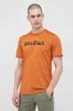 pomarańczowy Salewa t-shirt sportowy Puez Hybrid 2