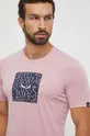 różowy Salewa t-shirt sportowy Pure Box