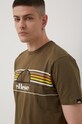 Хлопковая футболка Ellesse зелёный SHM13827