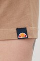 Ellesse t-shirt bawełniany SHM13143 brązowy