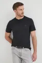 črna Michael Kors bombažna majica