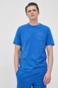 modrá Bavlněné tričko Michael Kors