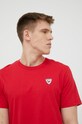 Bavlnené tričko Rossignol červená RLKMY02