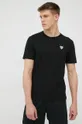 czarny Rossignol t-shirt bawełniany