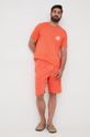 pomarańczowy Michael Kors t-shirt bawełniany 6S26C11101 Męski