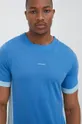 μπλε Αθλητικό μπλουζάκι Icebreaker Zoneknit