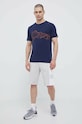 Viking t-shirt sportowy Lenta Bamboo 500.22.6644 granatowy SS25