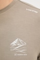 Viking Τ-shirt πεζοπορίας ανδρικό με βισκόζη Lenta Bamboo 500.22.6644 καφέ