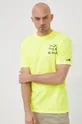żółty MC2 Saint Barth t-shirt bawełniany