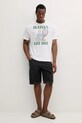MC2 Saint Barth t-shirt bawełniany TSHM001 biały AA00