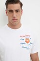 MC2 Saint Barth t-shirt bawełniany nadruk czerwony TSHM001