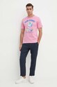 MC2 Saint Barth t-shirt bawełniany TSHM001 różowy AA00