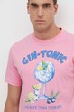 MC2 Saint Barth t-shirt bawełniany różowy TSHM001