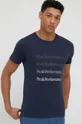 темно-синій Бавовняна футболка Peak Performance Чоловічий