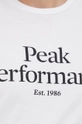 Βαμβακερό μπλουζάκι Peak Performance Ανδρικά