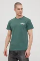 Bavlnené tričko Unfair Athletics zelená