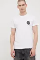 Βαμβακερό μπλουζάκι Unfair Athletics λευκό
