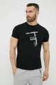 Karl Lagerfeld t-shirt KL22MTS02 czarny