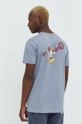 szary Ellesse t-shirt bawełniany x Looney Tunes