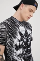 czarny HUF t-shirt bawełniany x Marvel