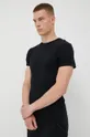 Βαμβακερό μπλουζάκι 4F 4f X Rl9 μαύρο