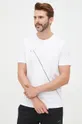 Bavlnené tričko Armani Exchange biela