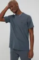 σκούρο μπλε Βαμβακερό μπλουζάκι Fila