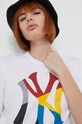 47 brand t-shirt bawełniany MLB New York Yankees BB017TEMECH549837WW