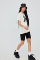 47 brand t-shirt bawełniany MLB New York Yankees BB017TEMIME544104CL beżowy SS22