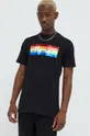 Ellesse t-shirt bawełniany Rainbow pack czarny