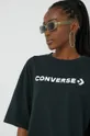 чёрный Хлопковое платье Converse