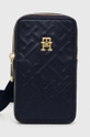 granatowy Tommy Hilfiger etui na telefon Damski