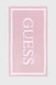 roza Pamučni ručnik Guess Ženski