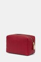 Kožená kozmetická taška Coccinelle E5.MT5.25.F7.01 burgundské AW24