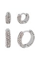 AllSaints cercei 2-pack argintiu 410124SLV016